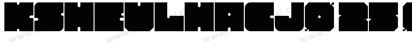 KSHEVLHACJ0 25 0字体转换